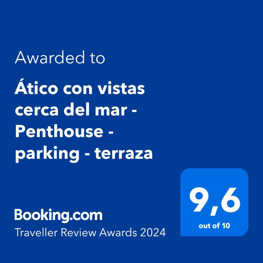 Ático con vistas al mar - Penthouse - private parking Torre Del Mar Exterior foto