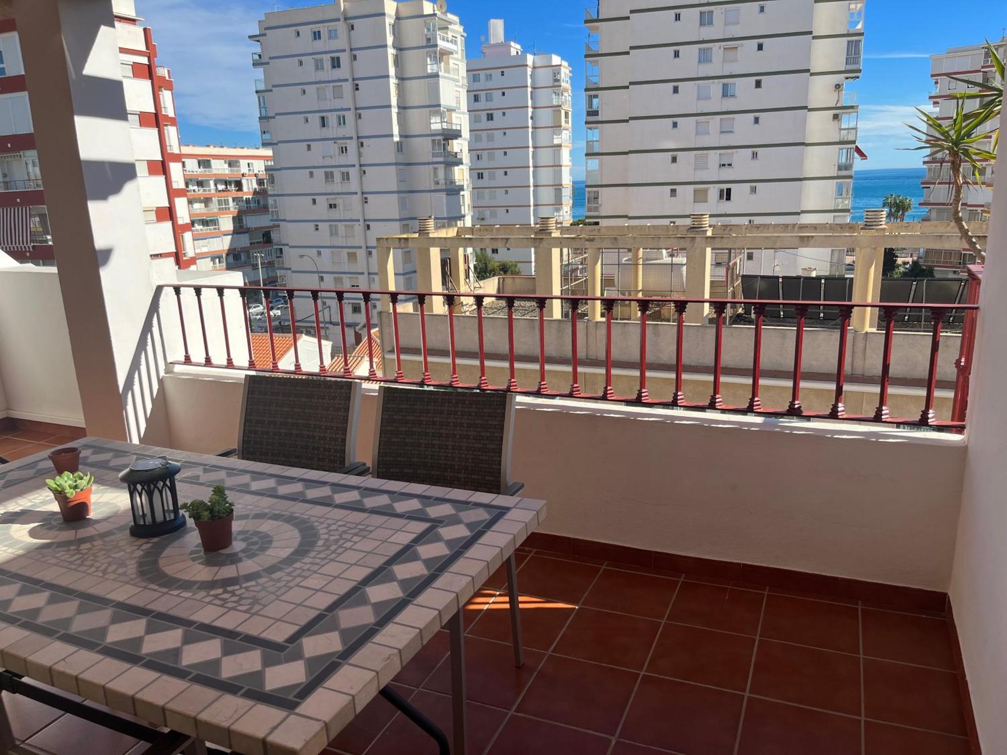 Ático con vistas al mar - Penthouse - private parking Torre Del Mar Exterior foto